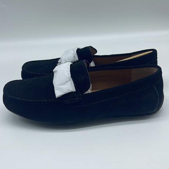 Alfani Womens James Leather Square Toe Loafers, Black 8/.5 w - Picture 5 of 16